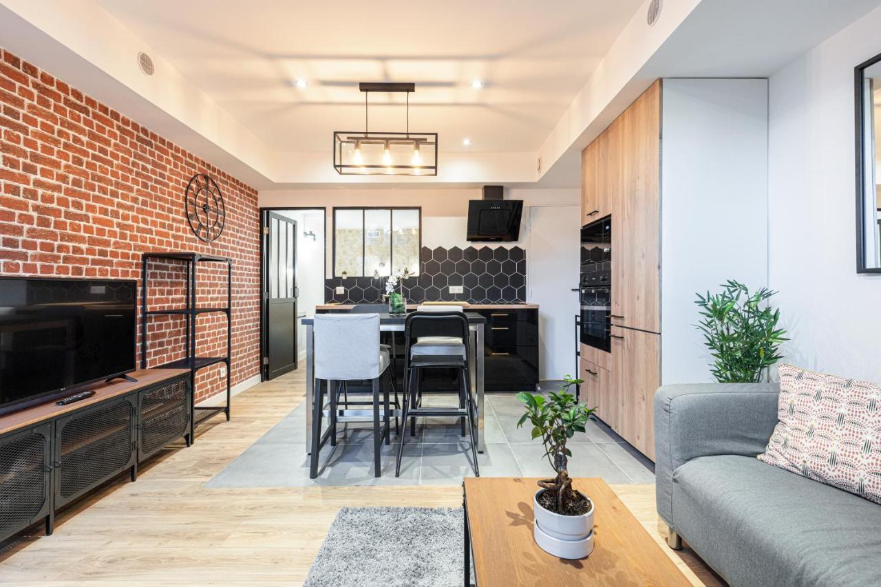 Le Loft Magnan - Ac- Pres Mer - Wifi - Parking - Confort Et Moderne - Supermarches Et Tram Proches Nice Exterior photo